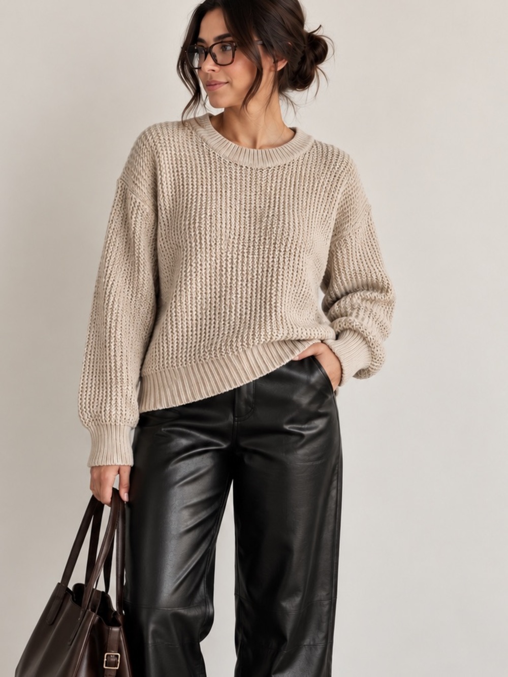 Banana Republic Cotton Textured Pullover Sweater